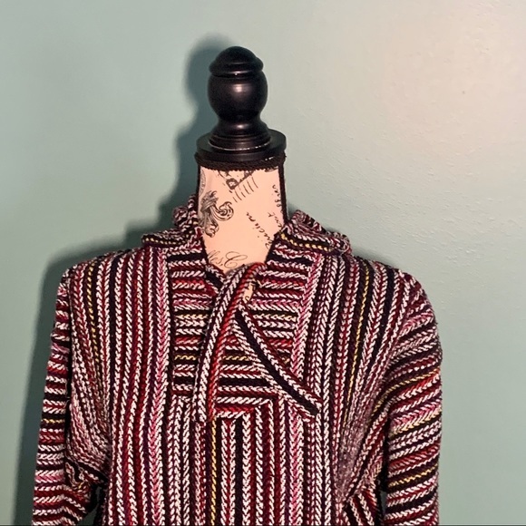 EarthRagz Bohemian Multicolor Baja Tunic Hoodie - Picture 2 of 5